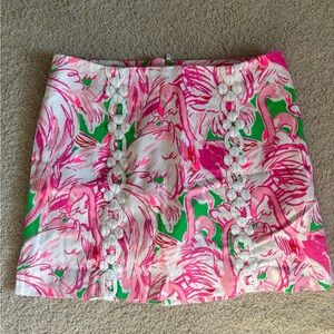Lily Pulitzer mini skirt size 00